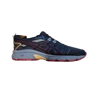 Asics Womens Gel Venture 7 1012A476 Black Running Shoes Sneakers Size 7.5
